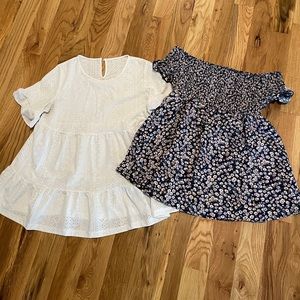 Summer maternity shirt bundle